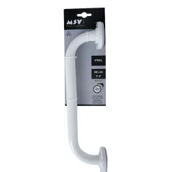 Barre D'Appui|MSV Barre de redressement ou d'appui Acier 30cm Blanc
