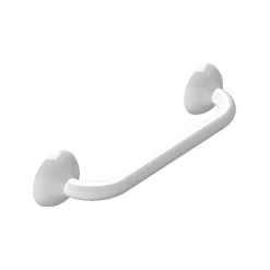 Barre D'Appui|Spirella Barre de redressement ou d'appui ECO Acier Inox 30cm Blanc