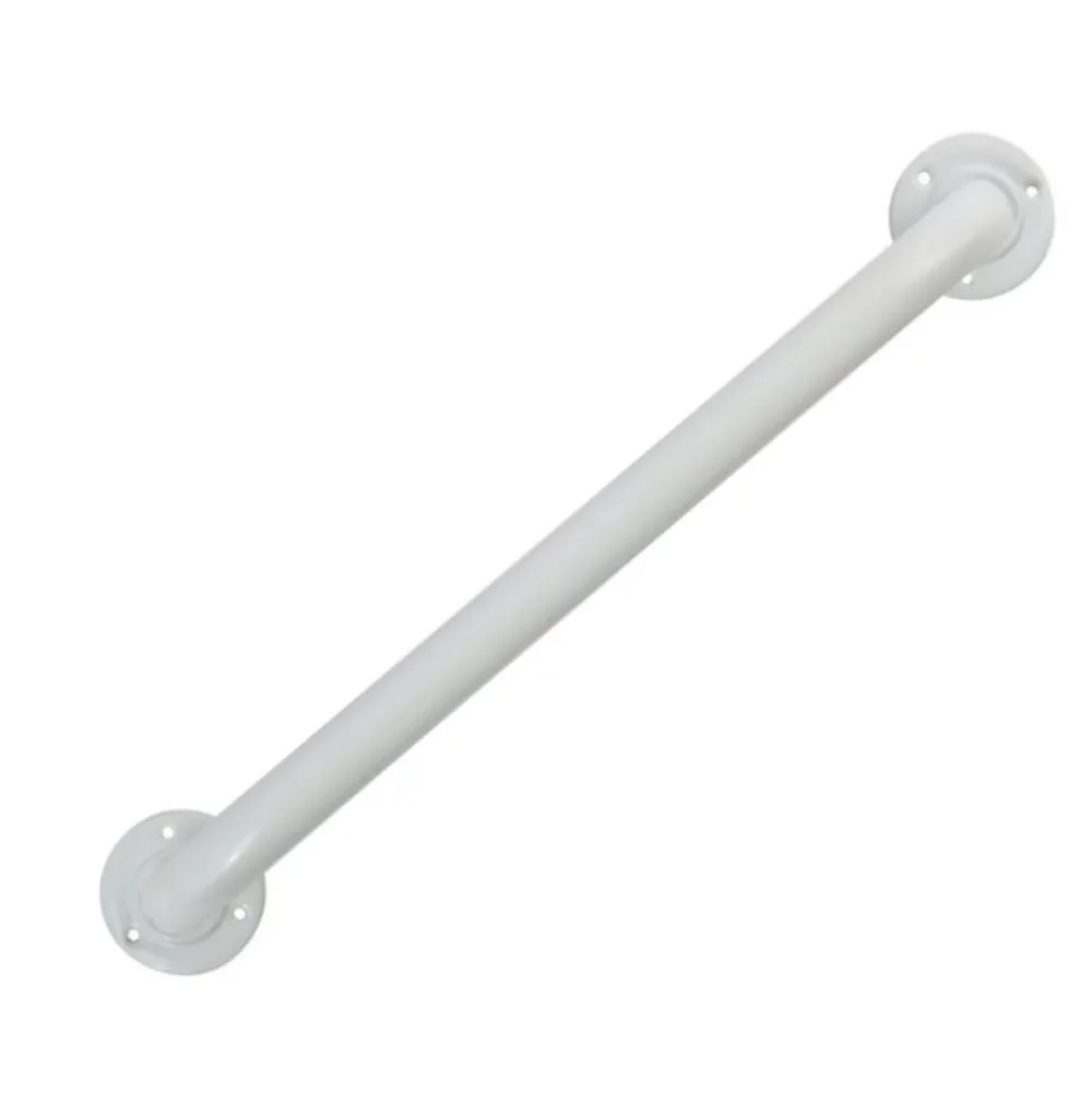 MSV Barre de redressement ou d'appui Acier 60cm Blanc