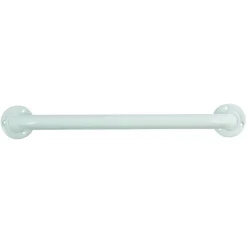 MSV Barre de redressement ou d'appui Acier 60cm Blanc