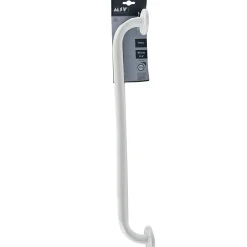 MSV Barre de redressement ou d'appui Acier 60cm Blanc
