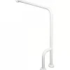 Barre D'Appui|Sanindusa Barre de relèvement et appui WC 2 fixations au sol 1 fixation murale PMR normes handicapé NewWCCare blanche