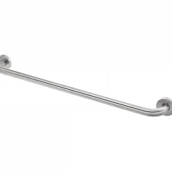 Barre D'Appui|Sanindusa Barre de relèvement et appui droite PMR normes handicapé NewWCCare 100 inox brossé