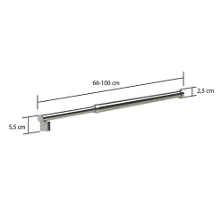 Paroi De Douche| Barre de renfort extensible pour paroi de douche