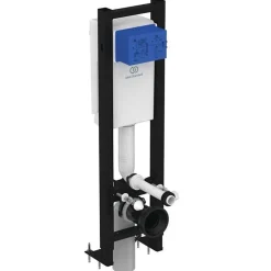 Wc Suspendu|Ideal Standard Bati-support autoportant gain de place éco certifié NF + plaque carrée