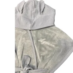 Peignoir De Bain|Bb&Co Peignoir bébé et enfant à capuche en bambou