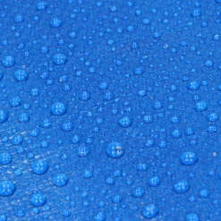 ECD Germany Bâche de couverture étanche protection en PE avec oeillets 6x8 m 260 g/m² bleu