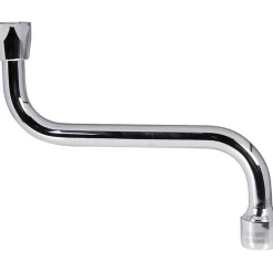 Accessoire De Robinet|Delabie Bec par dessous - F 1/2' - 200 mm - Avec aérateur -