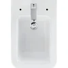 Sanindusa Bidet céramique Advance a poser au sol avec trous pour abattant blanc (abattant, robinet et vidage non inclus)