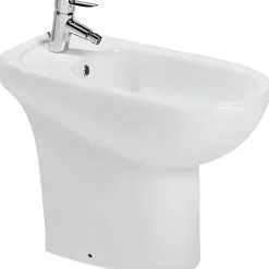 Bidet|Sanindusa Bidet céramique traditionnelle a poser au sol Proget Confort blanc