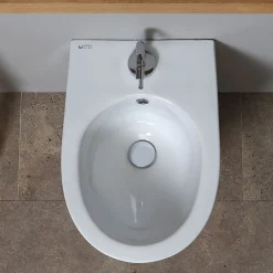 Kiamami Valentina Bidet Mural En Céramique Blanche - Tuckett