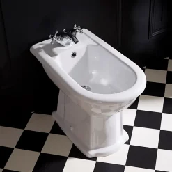 Bidet|Planète Bain Bidet rétro à poser blanc Ramses