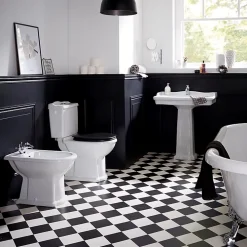 Bidet|Planète Bain Bidet rétro à poser blanc Ramses