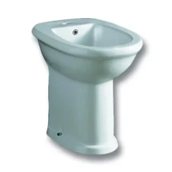 Goman Srl Bidet surélevé céramique ALTO 3 - Blanc - Hauteur 50 cm - Profondeur : 51 cm - Largeur : 37,5 cm