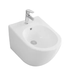 Bidet|Otitec Bidet suspendu - 52 x 36,3 x 33 cm - Blanc -VELA