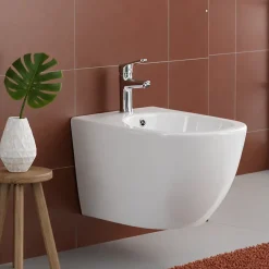 Bidet|Otitec Bidet suspendu - 52 x 36,3 x 33 cm - Blanc -VELA