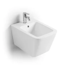 Bidet|Kiamami Valentina Bidet Suspendu En Céramique Blanche - Rock