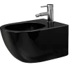 Bidet|Rea Bidet suspendu Carlo Mini black shiny
