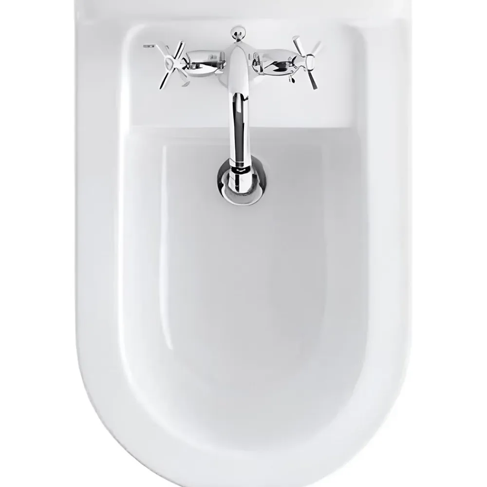 Sanindusa Bidet Vintage céramique traditionnelle blanc