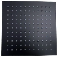 Colonne De Douche Sans Robinetterie|Hydroland BLACKROMA Colonne de douche sans mitigeur hauteur réglable 80 à 115 cm, Noir mat