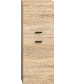 Xonox Boston - Meuble bas (L/H/P : 30x80x29 cm) en mélaminé chêne