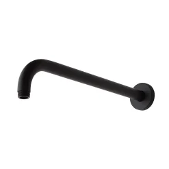 Pommeau De Douche, Flexible Et Barre De Douche|Kiamami Valentina Bras De Douche En Laiton Noir Mat Rond