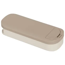 5Five Brosse à textile avec manche en bambou gris 7,3x4cm - Gris-