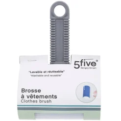Etendoir À Linge|5Five Brosse à vêtements lavable gris - Bleu-