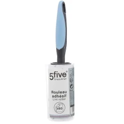 Etendoir À Linge|5Five Brosse à vêtements rechargeable Rubber bleu - Multicolore-