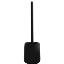 Accessoire Wc| Brosse WC et support MSV Spirella Maonie corps céramique coloris noir mat