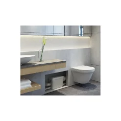Wc Chimique Et Broyeur|Bsf Broyeur pour WC suspendu silencieux 550 watts, Broyeur sanitaire à encastrer -550-N2-SUSP pour salle de bain, Trappe de mainten