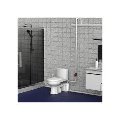 Wc Chimique Et Broyeur|Bsf Broyeur wc adaptable silencieux 550 watts, Broyeur sanitaire -550-UP salle de bain WC, Trappe de maintenance rapide, marque