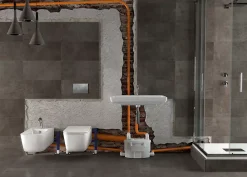 Wc Chimique Et Broyeur|Planus Broyeur WC GEBERIT INSTALLED modèle BROYSAN 4 UP adaptable, 4 entrées