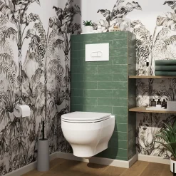 GoodHome Bâti WC suspendu universel Nissi