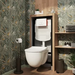 GoodHome Bâti WC suspendu universel Nissi