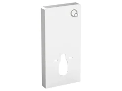 Vente-unique Bâti-support décoratif pour WC suspendu - Noir - SPINOSA