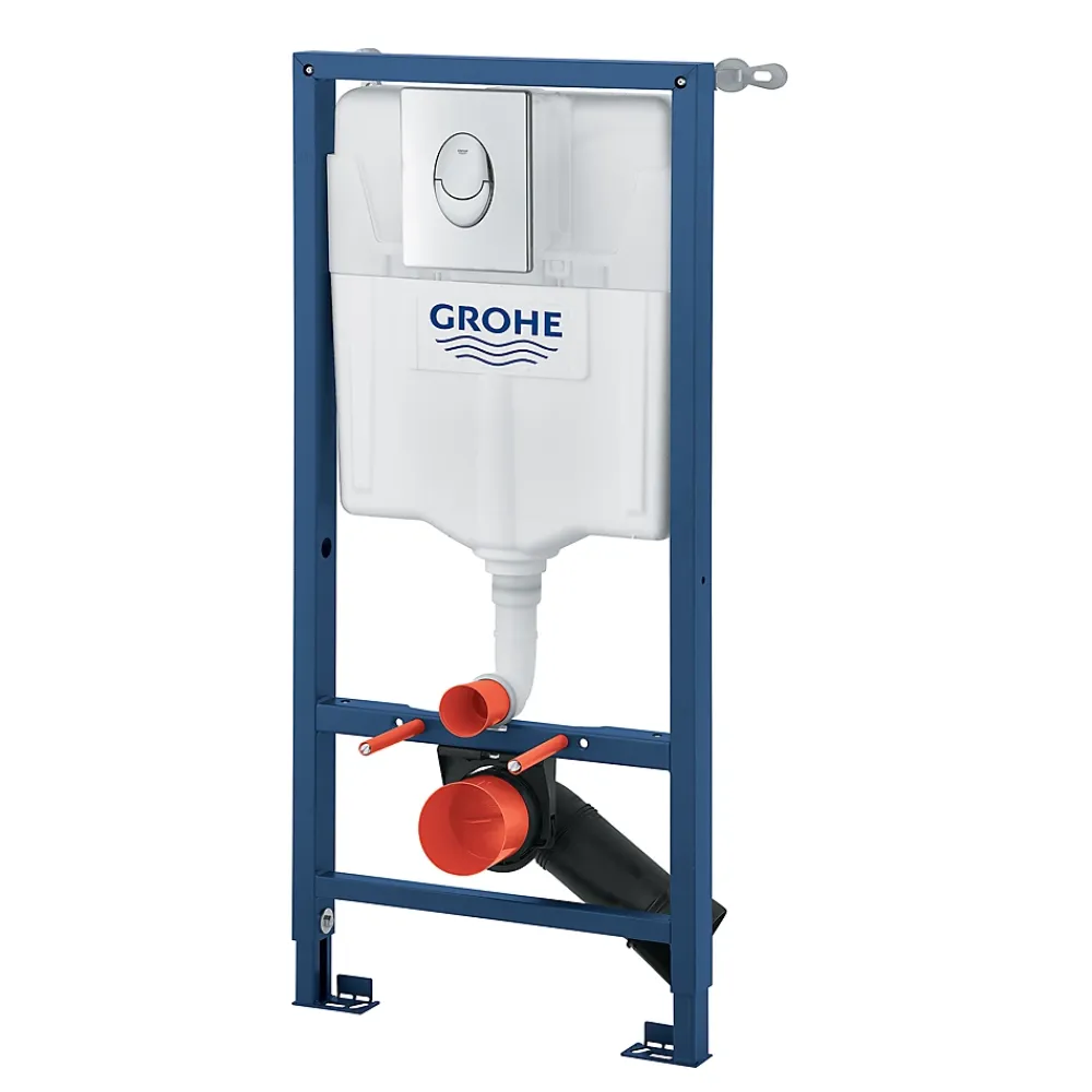 Grohe Bâti-support sol et mur pour WC suspendu, Solido