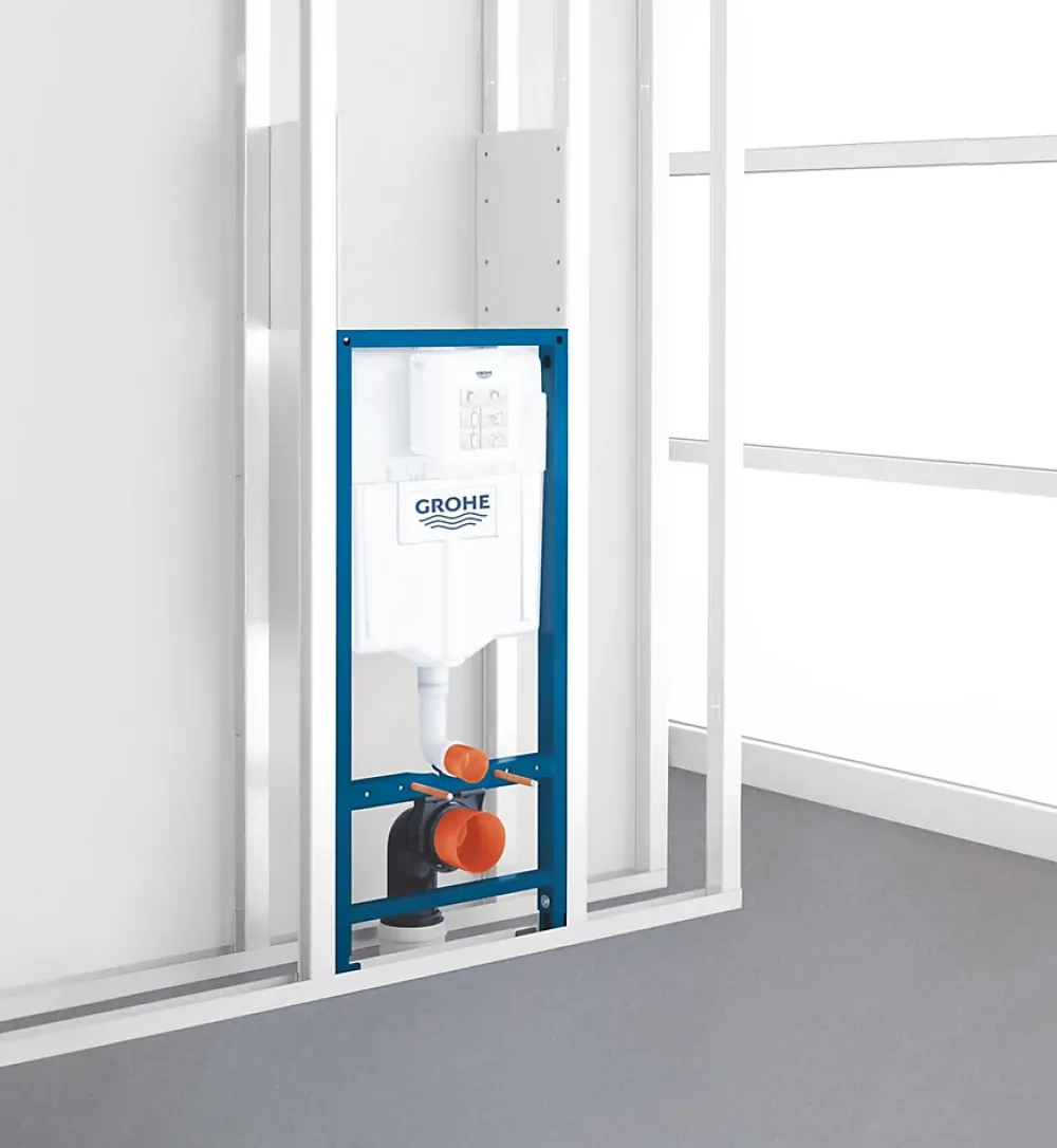 Grohe Bâti-support sol et mur pour WC suspendu, Solido