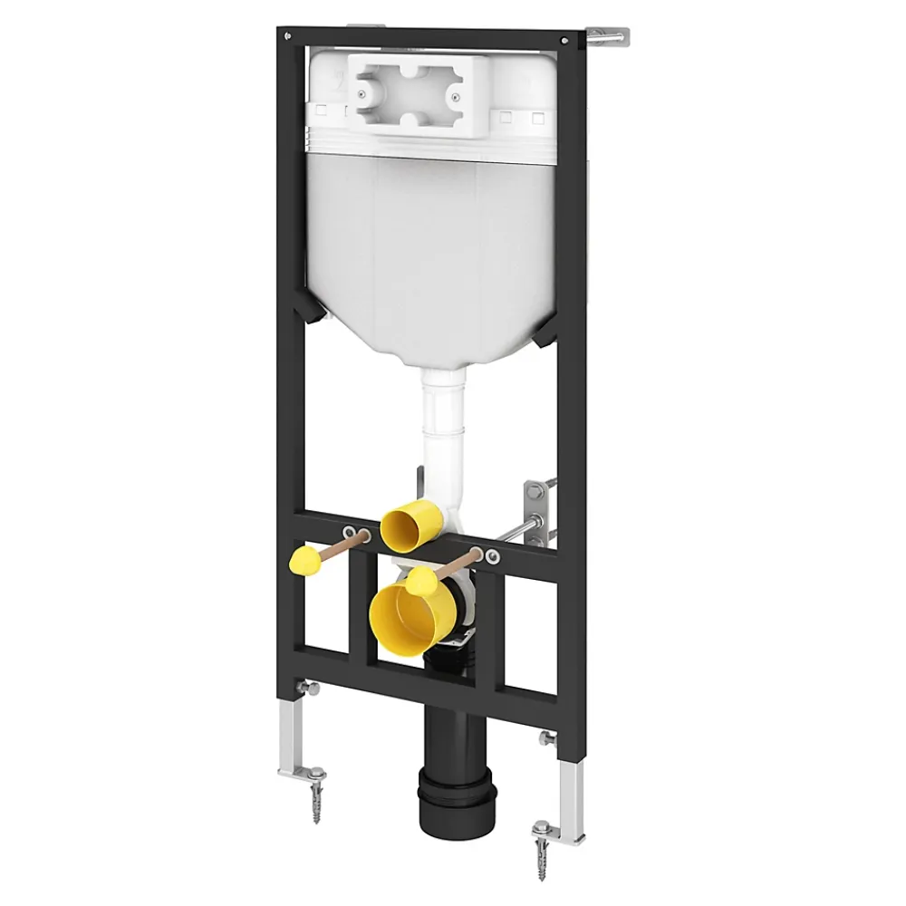 Wc Suspendu| Bâti-support universel pour WC suspendu Urmia l.35,5 x P.53,5 x H.40 cm