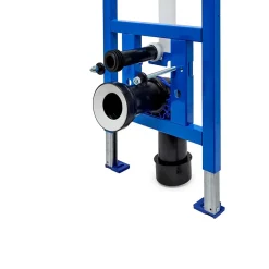 Roca Bâti-support WC suspendu, installation sur cloison légère, hauteur 112 cm, chasse 2/4-6 L + plaque blanche (ROW01-FR)