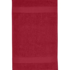 Bullet - Serviette de bain AMELIA Rouge (Taille unique)