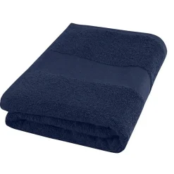 Gant De Toilette|Bullet - Serviette de bain CHARLOTTE Bleu marine (Taille unique)