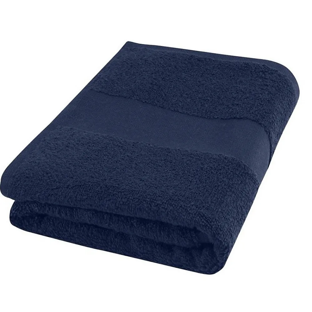 Gant De Toilette|Bullet - Serviette de bain CHARLOTTE Bleu marine (Taille unique)