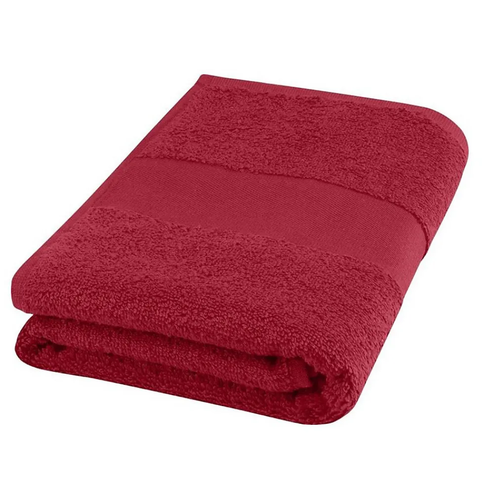 Gant De Toilette|Bullet - Serviette de bain CHARLOTTE Rouge (Taille unique)