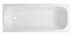 Baignoire Droite|Swiss Aqua Technologies By Kaldewei 150x70 cm Ensemble baignoire Vivien universelle + Pare baignoire pivotant chrome + pieds (SATVIVI150-SETP1)