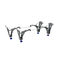 Baignoire Droite|Swiss Aqua Technologies By Kaldewei 150x70 cm Ensemble baignoire Vivien universelle + Pare baignoire pivotant chrome + pieds (SATVIVI150-SETP1)