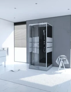 Aurlane Cabine de douche 90 carrée 90x90x225cm - SCRATCHY 90