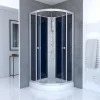 Aurlane Cabine de douche 1/4 de cercle - 85x85x225cm - NIGHTY