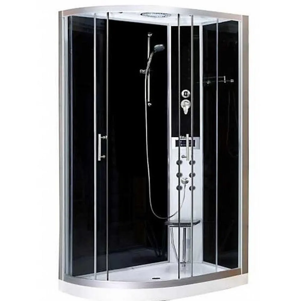 Azura Home Design Cabine de douche ANTONIA DROITE 120x80x215 cm montage rapide