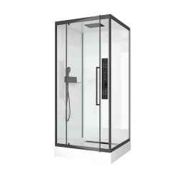 Cabine De Douche|Aurlane Cabine de douche CARRÉE - 90x90x217cm - FACTORY 2 SQUARE